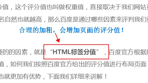 合理的加粗