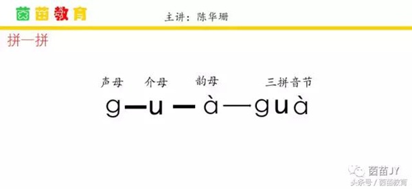 音节有哪些?一年级家长来看看!