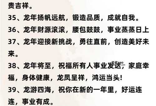 2024年龙年金句顺口溜(  怎么才能写得更让人印象深刻)
