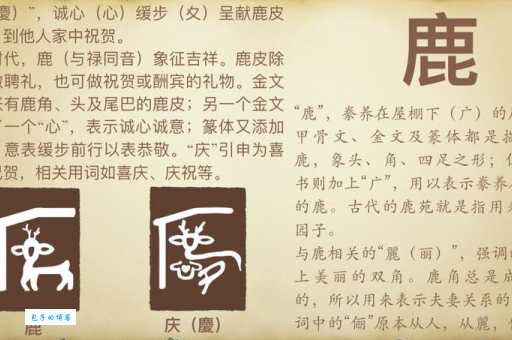 三个鹿组成的字怎么读？轻松掌握生僻字“麤”的读法