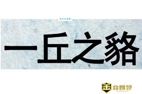一丘之貉是什么意思？拼音、近义词和例句都在这里