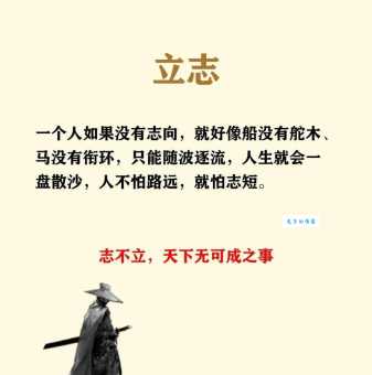 树无根不长人无志不立：励志名言的现代解读