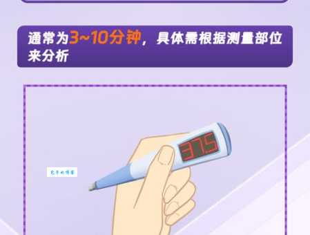 用体温计量体温要多久？腋下、口腔、直肠测温时间详解