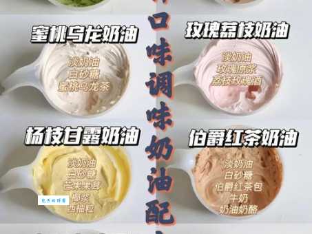 淡奶油食谱推荐：从入门到进阶，轻松做出美味烘焙